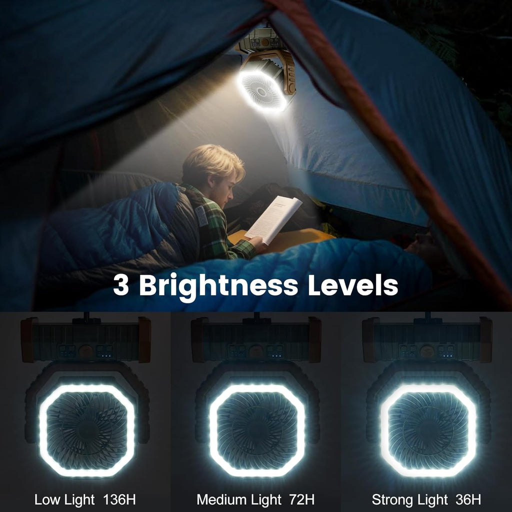 24,000mAh Smart Camping Fan - Endless Air. Boundless Power.