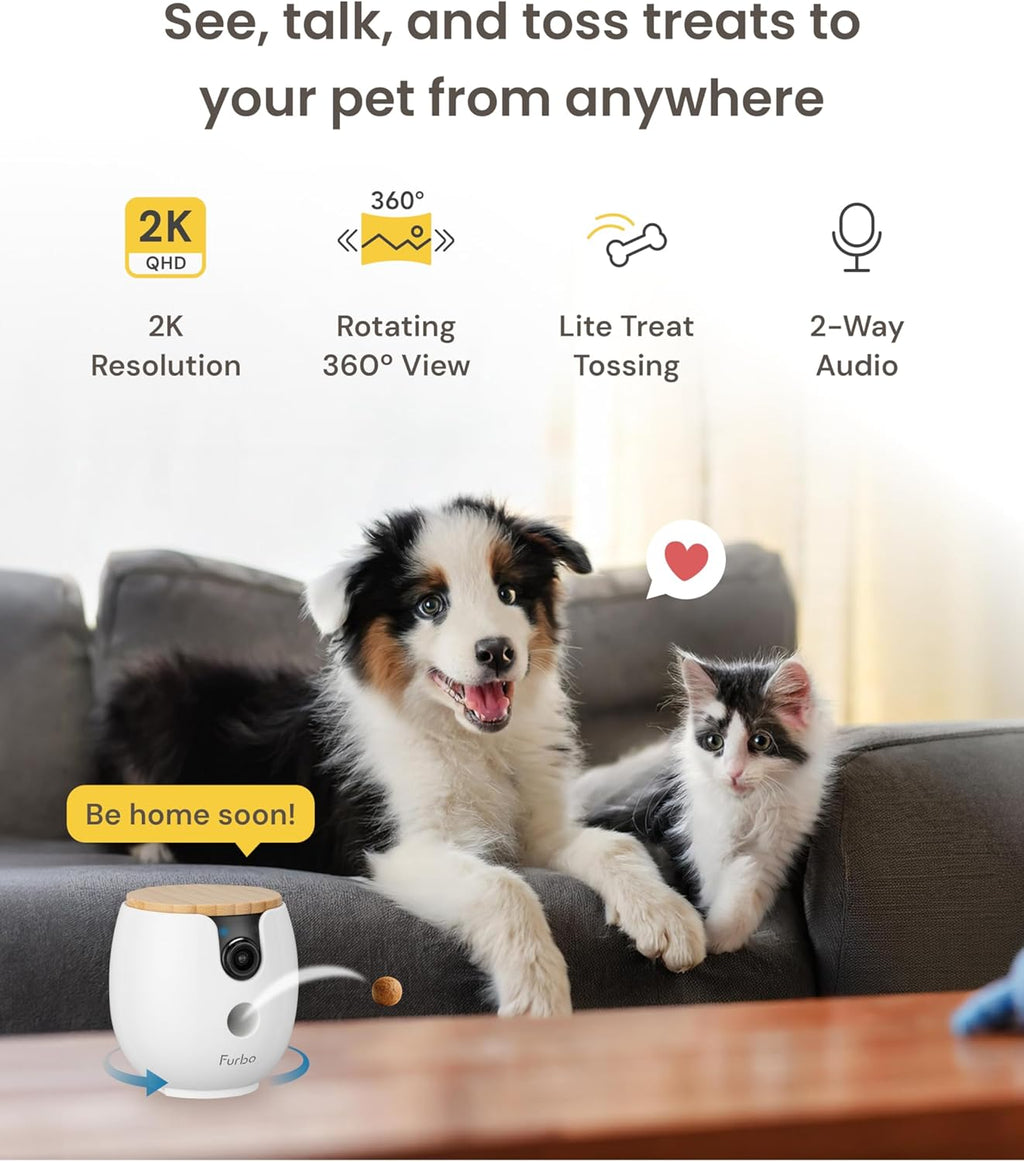 All-New Furbo Mini 360° - 360° of Love. Zero Blind Spots.