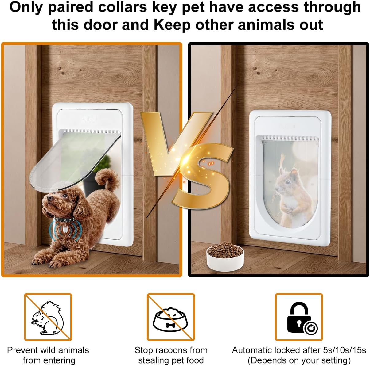 Smart Pet Door - Your Pet’s VIP Pass. Your Home’s New Guard.