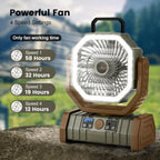 24,000mAh Smart Camping Fan - Endless Air. Boundless Power.