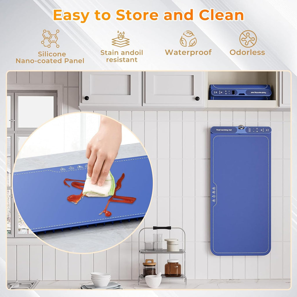 The Extra Large 32" x 15" Electric Silicone Warming Mat