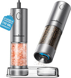 ThermoMaven Upgraded Electric Salt & Pepper Grinder Set