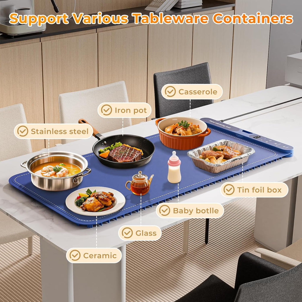 The Extra Large 32" x 15" Electric Silicone Warming Mat