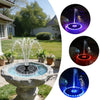 Solar Powered Garden Water Fountain