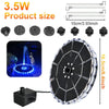 Solar Powered Garden Water Fountain