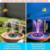 Solar Powered Garden Water Fountain
