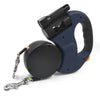 Double Retractable Dog Leash with LED Handle
