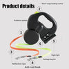 Double Retractable Dog Leash with LED Handle